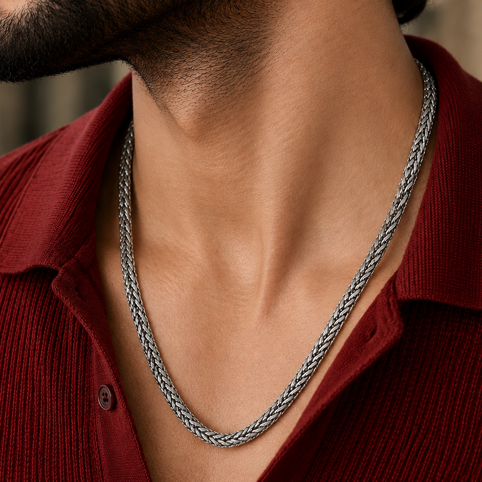 Boys Silver Chain